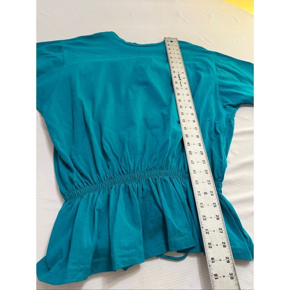 Disney Wear Vintage Drop Shoulder Peplum T-Shirt Size M/L See Measurements - Picture 8 of 8